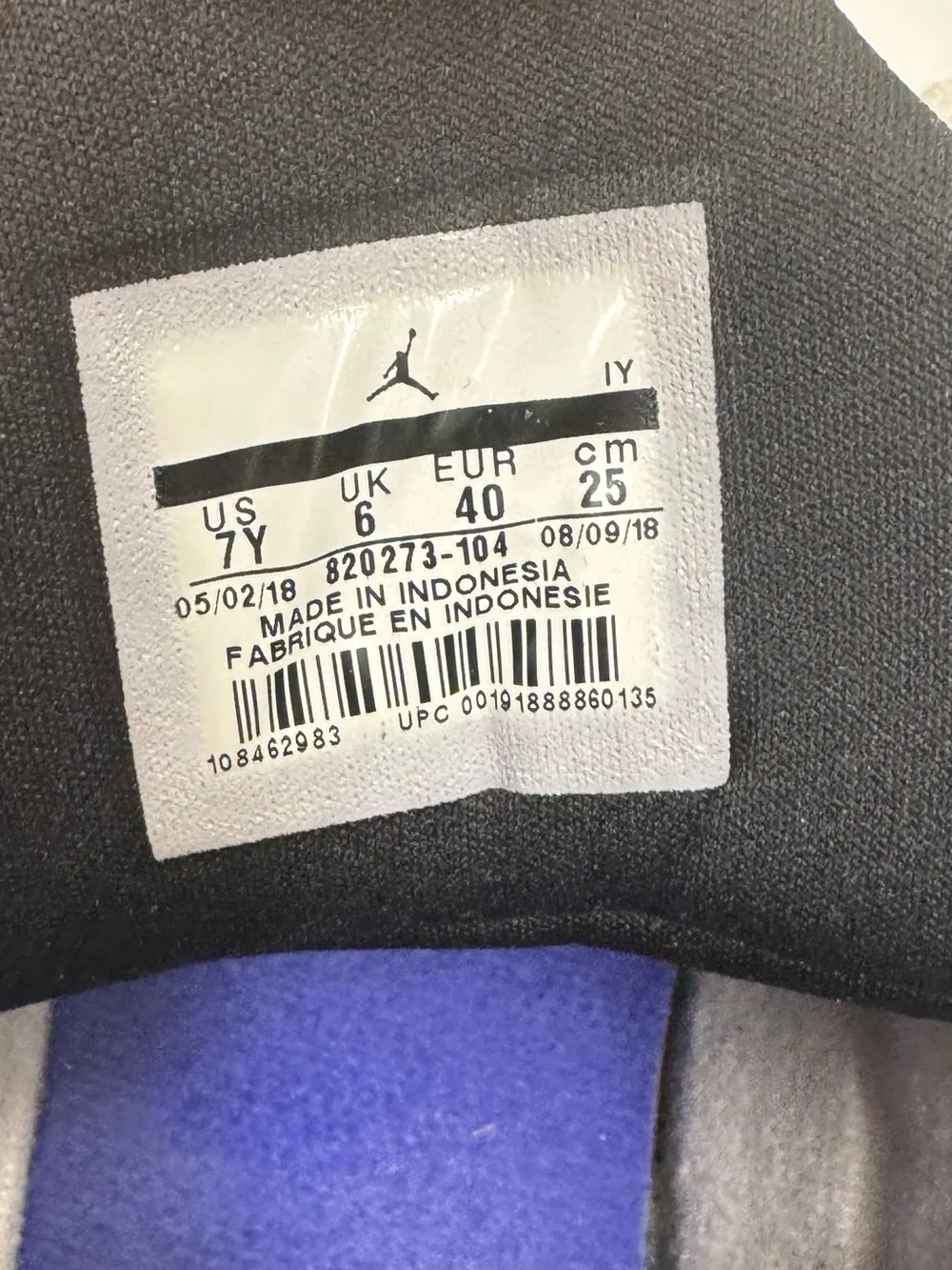 Jordan retro sneakers